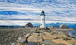 view of scituate ma lighthouse